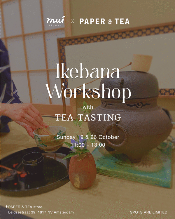 Ikebana Workshop with PAPER and TEA